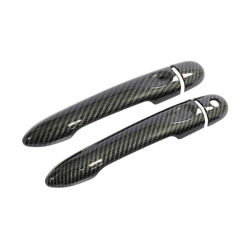 Car Decoration Door Handle Cover For Renault Clio IV Clio 4 Lutecia 2012- Cars Accessories Styling Upgrade Modify A Car