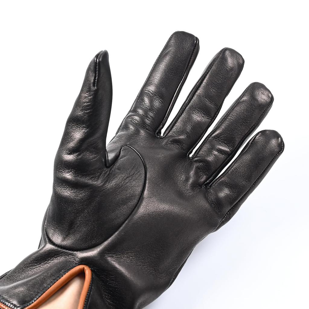 Перчатки Paul Smith, размер S, клетка, мужские, черно-коричневые, 415GL, L02122, 79, [Б/у]