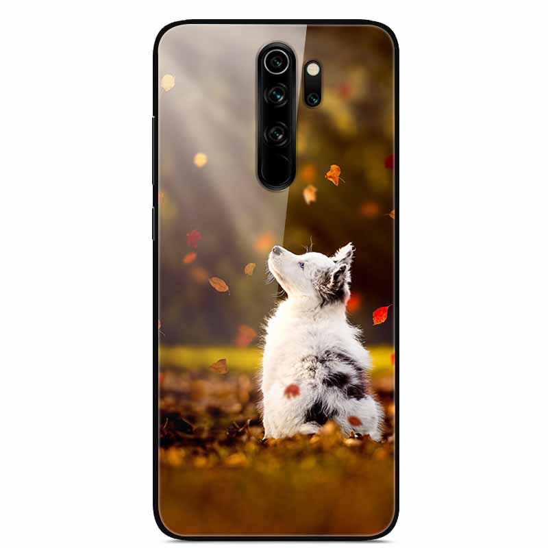 Чехол для Xiaomi Redmi Note 8 Pro Закаленное Стекло Жесткая Задняя Крышка Телефона для Xiaomi Redmi Note 8 8T 8Pro Чехлы Оболочки Note8 Fundas
