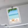 Car Sun Visor Photo Holder, Acrylic Magnetic Personalized Photo Holder For Adding Family Or Personal Photos Interior Decoration