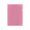 LIHIT LAB Clear Holders, 50 Sheets, A4, Crystal Pink, F78-18_50