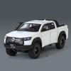 1/24 Great Wall Motor POER Pickup Alloy Car Model Diecast Metal Offroad Vehicles Car Model Simulation Sound Light Kids Toy Gift