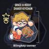 Project Hail Mary Rocky Keychain Shaker Acrylic Keyring Sci Fi Book Merch Fan Gift