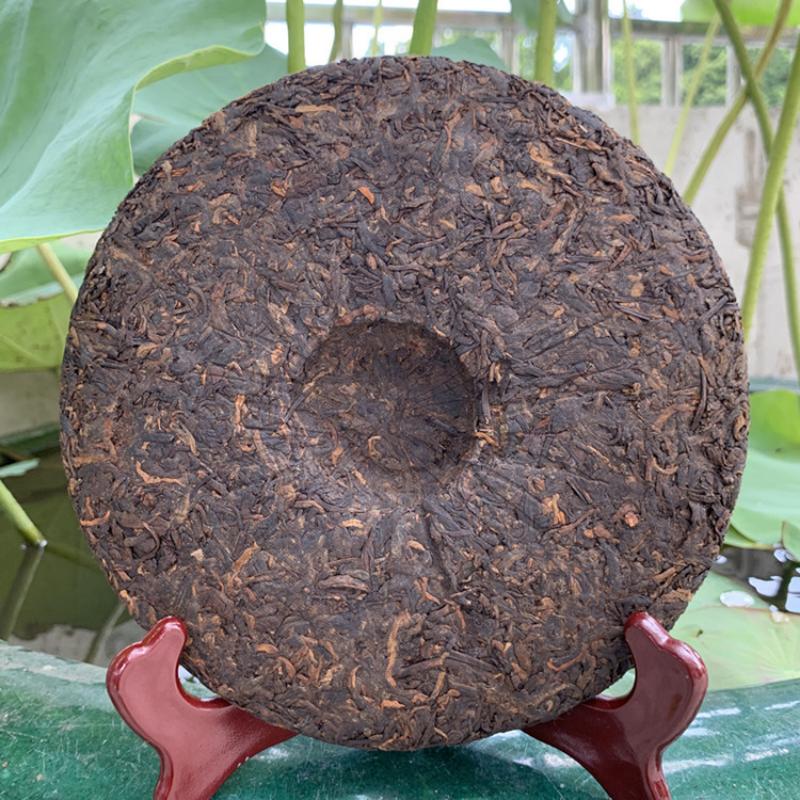 357 г Юньнаньский спелый чай Пуэр 10-летней выдержки, приготовленный чайный торт Пуэр Черный чай