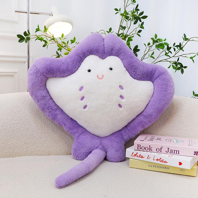 Mobulidae Cartoon Plush Toy  Stuffed Pillow Doll Bedroom Decoration Kids Gift