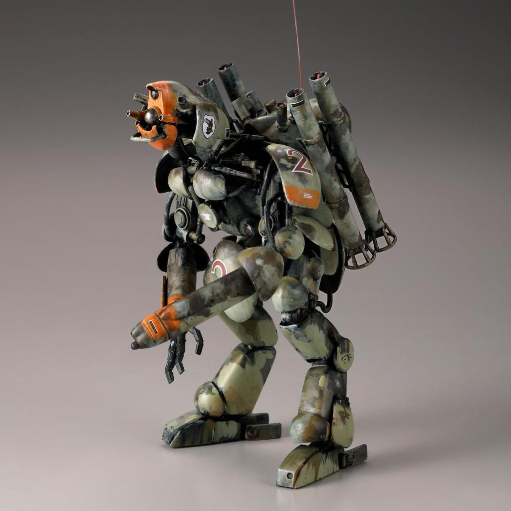 Kaiyodo ARTPLA Maschinen Krieger Final Hunt Set & Jerry Can Uncle 1/35 Scale Unpainted Plastic Model Kit