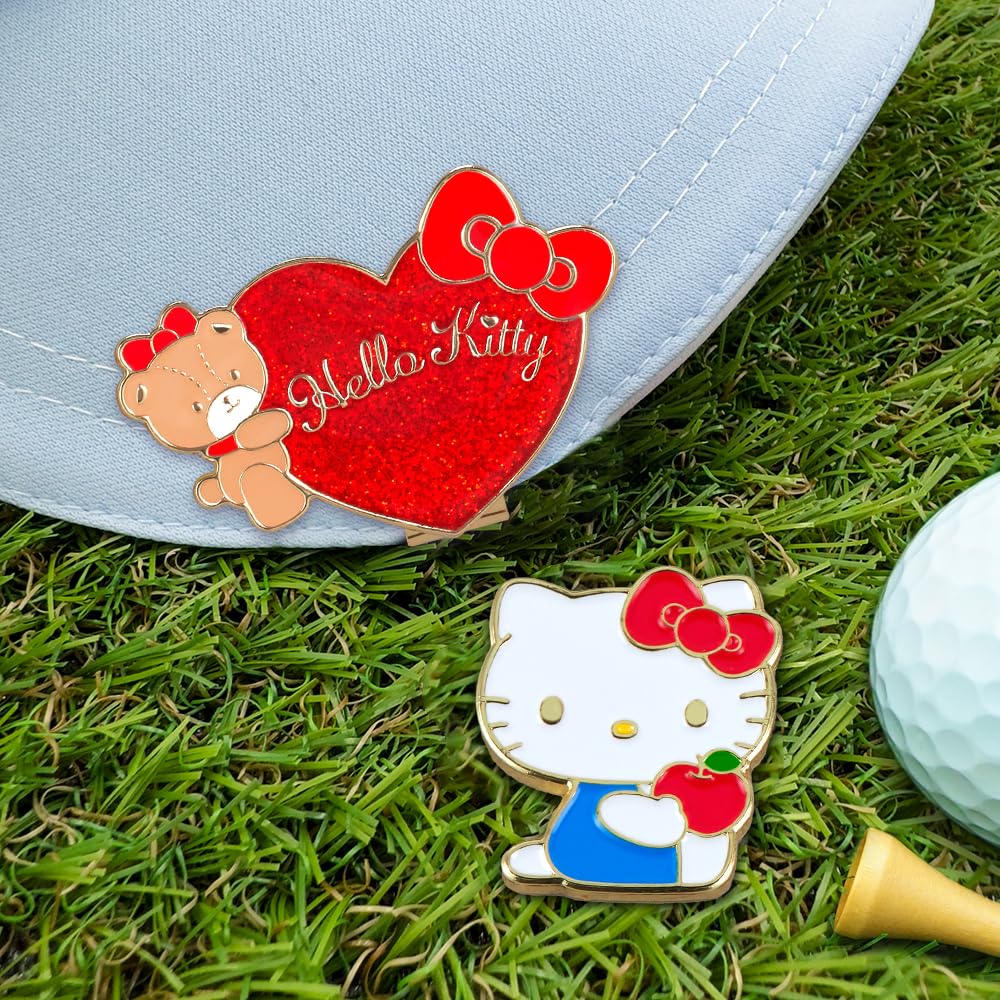 Hello Kitty Гольф Персонажи Sanrio Лицензионный продукт Маркер Kitty, (Привет (KTM003))