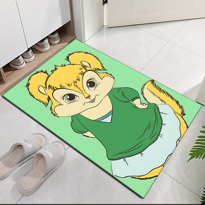 Alvin and the Chipmunks Printed Carpetrugfor Office Chair Living Room Bedroom Kitchen Room Decor Gifts