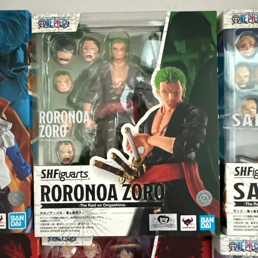 S.H.Figuarts One Piece D.Luffy Sanji Sabo Zoro Специальный набор 6