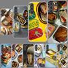 Чехол для телефона Sardines Canned для Samsung A54 A14 A24 A34 A17 A37 A57 A55 A35 A25 A15 A13 A23 A33 A53 A07 A05S A04S A03 A73 Galaxy