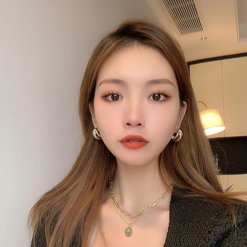 Yoursfs золотые 3 последовательные серьги женские серьги, которые не причиняют вреда Большие качели в стиле Популярность серьги работа повседневные ювелирные изделия подарок