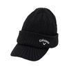 Knit Cap with Brim Golf Hat C24291123 [Callaway] Men's (fleece Lining) / / 1010_Black
