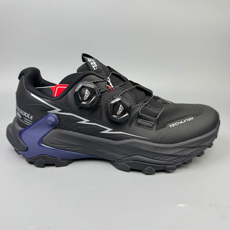 Original Brand Designer Quick Lacing Outdoor Hiking Shoe Top Quality Wearable Walking Shoe Unisex Anti Slip Trekking Hiking Shoe