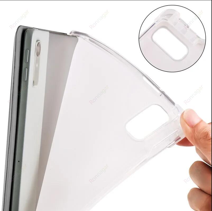 Tablet Cover for Lenovo Xiaoxin Pad 2024 Tab M11 TB-330FU TB-331FC with Pencil Holder Soft Back Funda Lenovo Tab M11 Wake/Sleep Leather Case