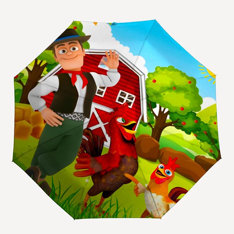 1 шт. Зонт La Granja de Zenon, Защита от солнца и УФ-излучения. Имеет восемь прочных ребер для использования на улице и является идеальным подарком