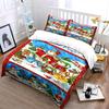 Snowmen and festive trees. Bedding sets Duvet cover sets Duvet covers Pillowcases(1 * Duvet Cover 2 * Pillowcases without duvet insert)