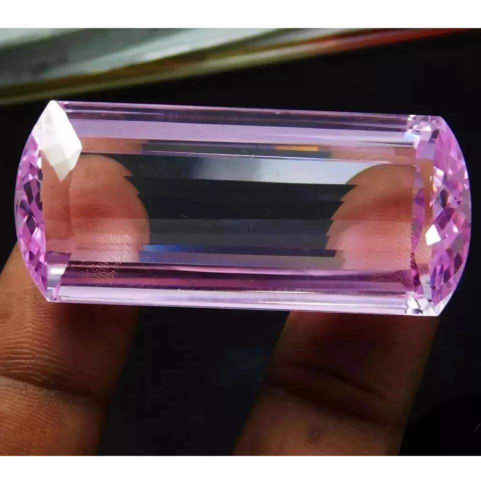 Pink Brazilian Topaz Fancy Cushion Cut 115-117 Ct VVS Certified Loose Gemstone