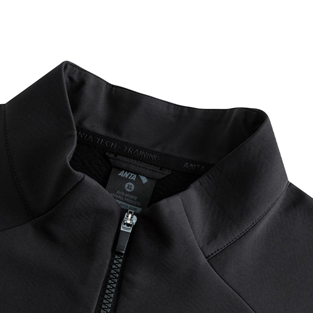 Anta Training Series Woven Sports Jacket 2025 Winter Thick Coat Men Jacket Black 952547603-4