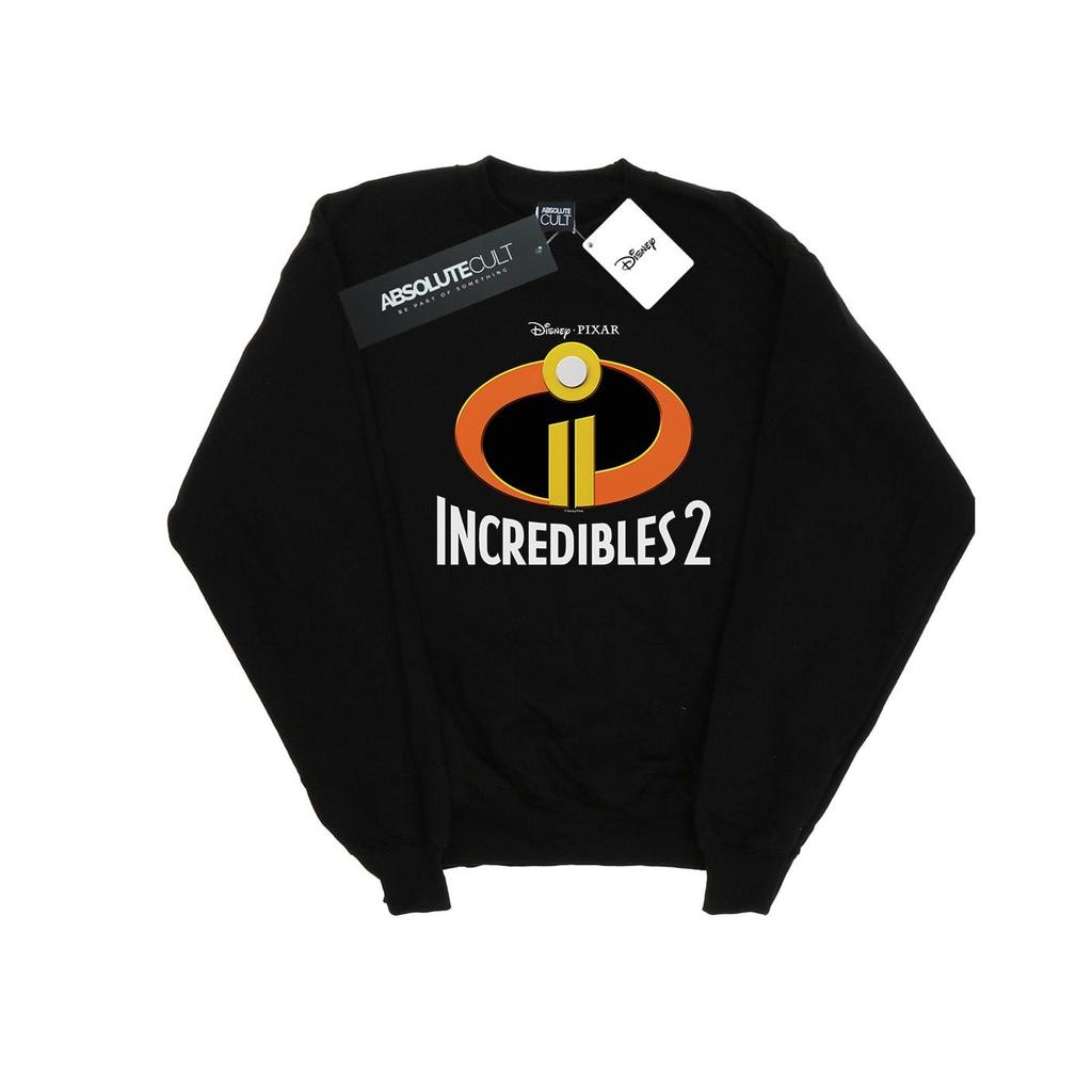 Disney Mens Incredibles 2 Emblem Logo Sweatshirt