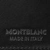 Montblanc Meisterstück 4810 Bark Print Zip Closure Leather Card Holder Men Accessories Black 130931