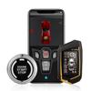 Universal Car Alarm Auto Start Stop System Remote Control Engine Ignition Autostart Kit Keyless Push Start System Car Accessory