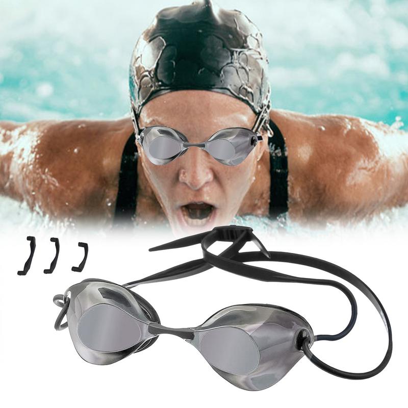 Adult Swimming Goggles Humanized Kids Goggles Diving Tool Eye Protection Glasses With 3 Nose Bridge Adults Swimming Equipment