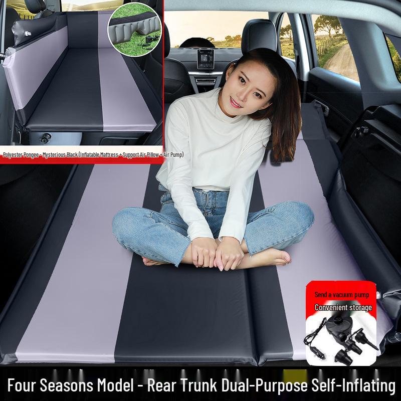 Volkswagen Tiguan L PRO Car Trunk Mattress: Automatic Inflatable Rear Seat Sleeping Pad for SUV.