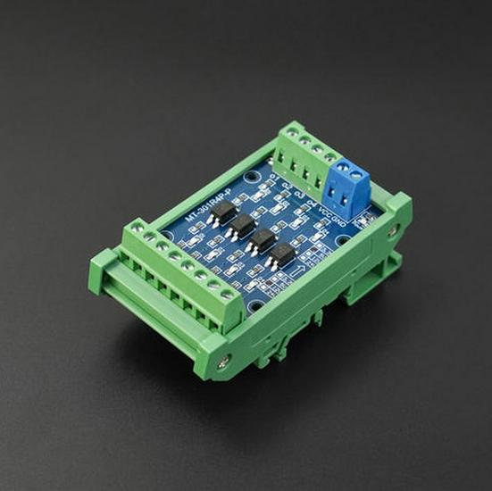 4-Channel Isolated Level Translator Module (12V to 5V)