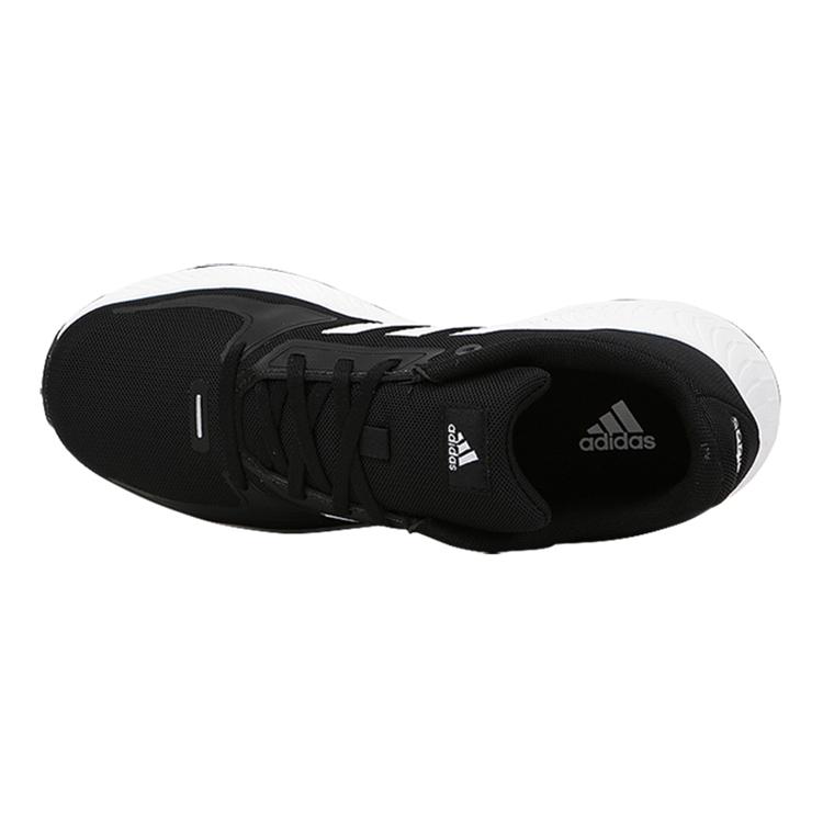 Adidas Neo Runfalcon 2.0 J Универсальные Спортивные Амортизирующие Низкие Беговые Кроссовки Черно-белые Детские (унисекс) Детские беговые кроссовки FY9495