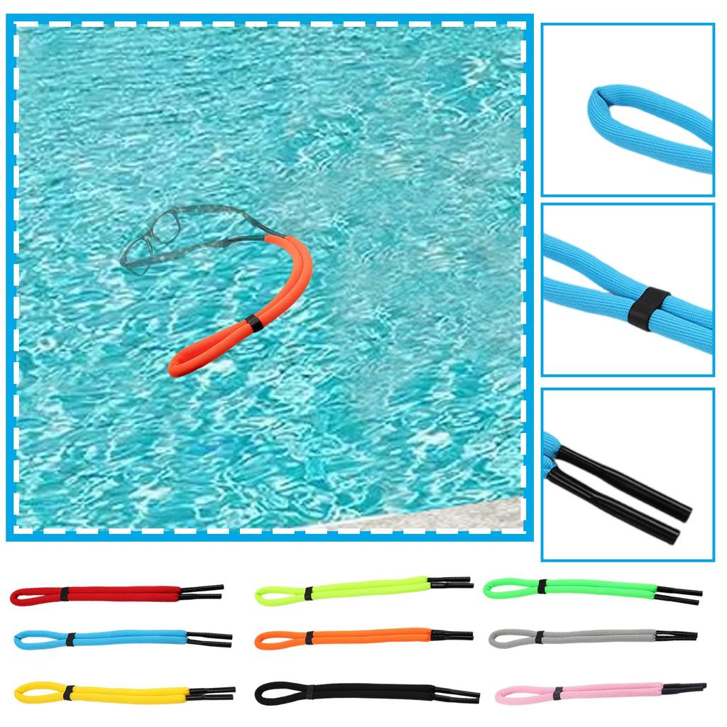 Очки для дайвинга, спортивный шнурок, шнурок для очков от потери, шнурок для подвешивания очков, нескользящий ремешок, многоцветный