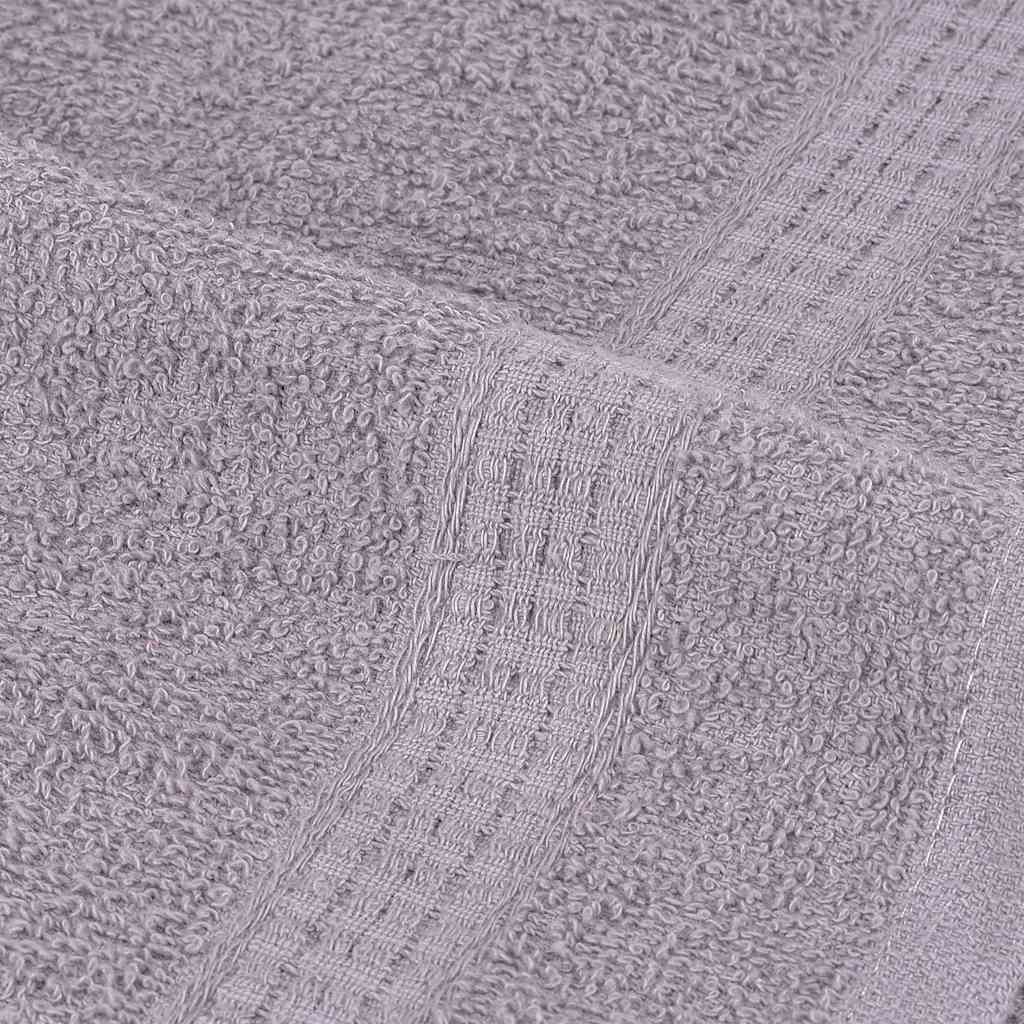 Vidaxl Ręczniki Do Rąk 4 Szt. Szare 50X100 Cm 360 Gsm 100% Bawełna