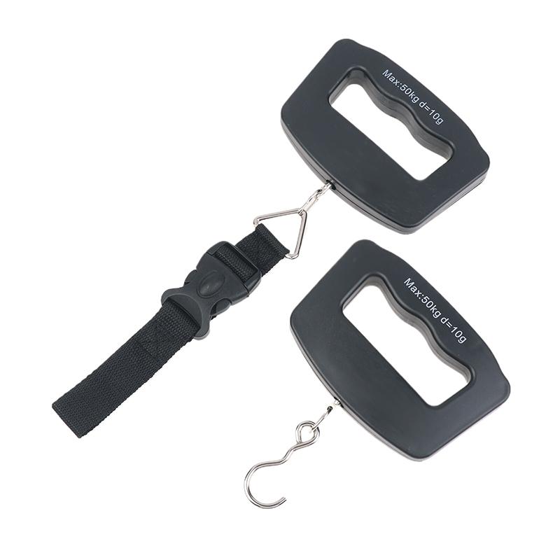 50 кг Цифровые дорожные весы для багажа Портативные ручные электронные подвесные весы Весы для экспресс-доставки с крюком