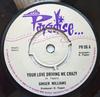 7inch Record GINGER WILLIAMS - Your Love Driving Me Crazy PR06 Paradise UK Reggae, Ska & Dub Used