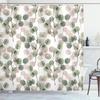 Flower Leaf Bathroom Thickened Waterproof And MildewProof Shower Curtain Design