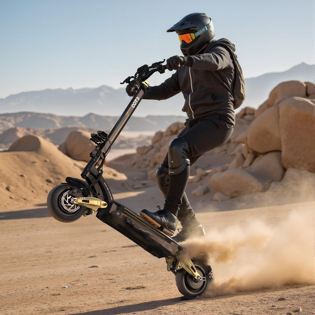 OOTD S30 3000W Peak Electric Scooter Adult Dual Motor 23.4AH 65km/h Hydraulic Brake Foldable E Scooter 10" Fat Tire All Terrain