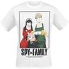 Унисекс Взрослая футболка Spy x Family Полная сюрпризов (XXL) (белый), Белый, XXXL
