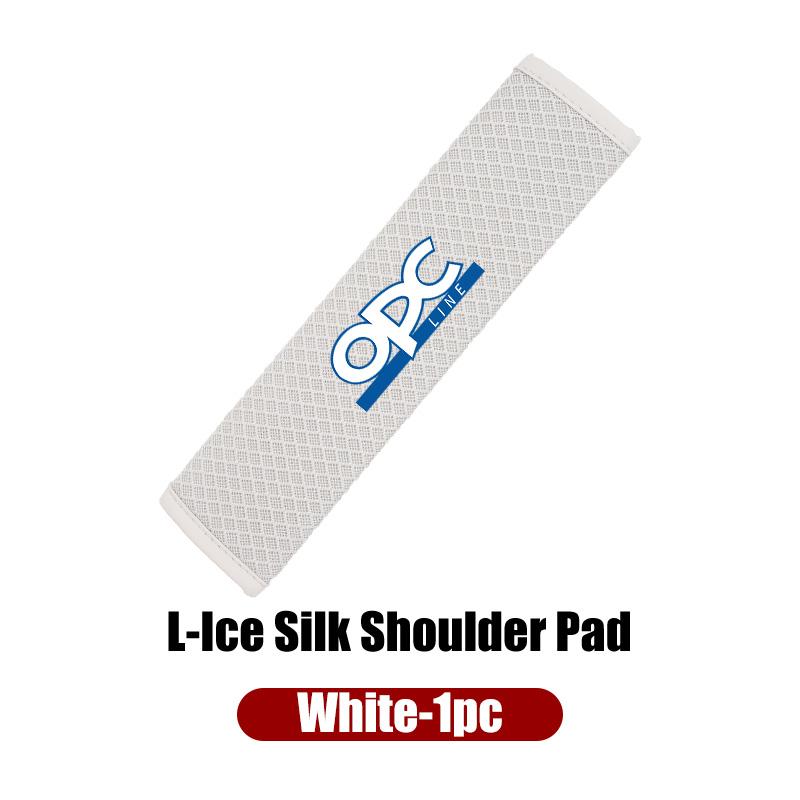 Universal Car Ice Silk Shoulder Protection Pad Interior Accessories For Opel Corsa Astra Insignia Vectra Zafira Meriva
