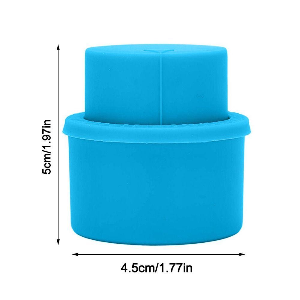 Blue Soda Bottle Stopper Portable Carbon Dioxide Saver Carbonated Drink Keeper Sparkling Water