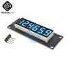 Новый модуль цифрового светодиодного дисплея TM1637, 6 разрядов, 5 В, для Arduino, 7-сегментный, 0,36 дюйма, десятичный, часы, красная анодная трубка, модуль с двумя точками