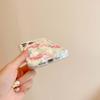 Imd Laser Red Flower 2023 Новый волнистый милый рельефный чехол для телефона для Iphone 13 14 Pro Max 11 12 Promax задняя крышка Conque Capa