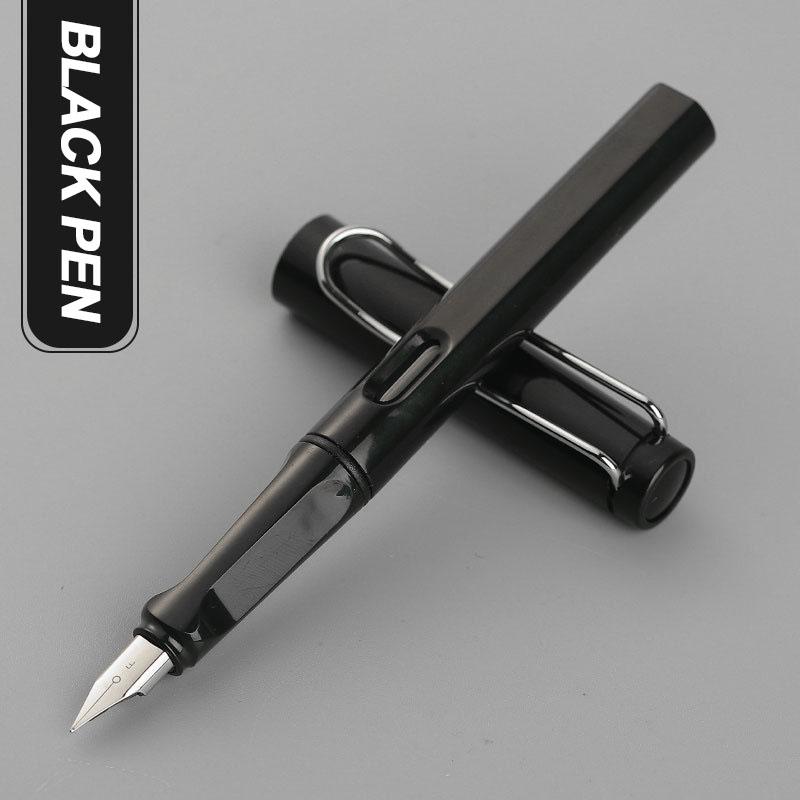 0.38mm Fountain Pen Set with 30 Ink Refills School Students Supplies Kawaii Stationery Caligraphy Pen for Writing