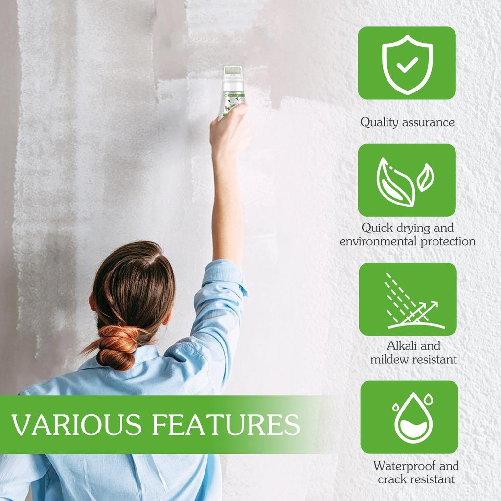 100 г белая настенная маленькая роликовая кисть для краски для внутренних стен, для бытовой стены, экологическая краска