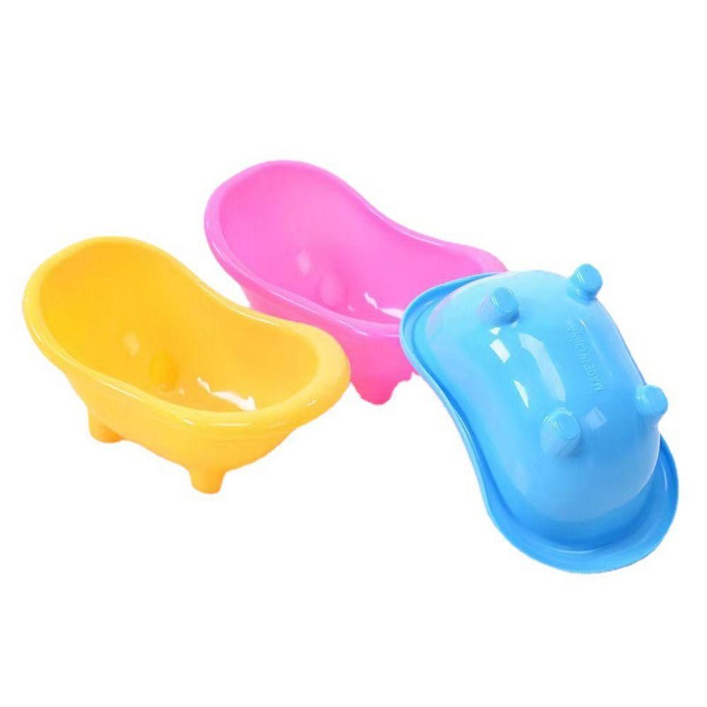Mini Guinea Bathroom Solid Color Hamster Bathing Sand Room Hamster Bathtub  Playing