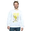 Looney Tunes Mens Tweety Pie More Puddy Tats Sweatshirt