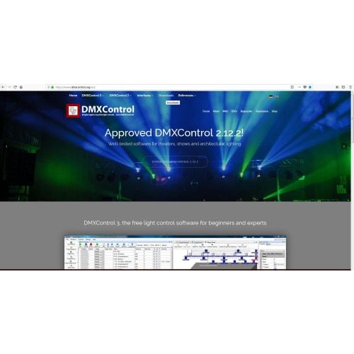 USB to DMX Interface Adapter LED DMX512 RS485 Converter Signal Level Computer PC Stage Lighting Controller Cable (6ft)