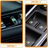 4 Pcs Car Glow Button Stickers Fluorescent Adhesive Decals for Stylish Car Interior Easy Install Night Safety Stickers for Window and Dash Buttons
