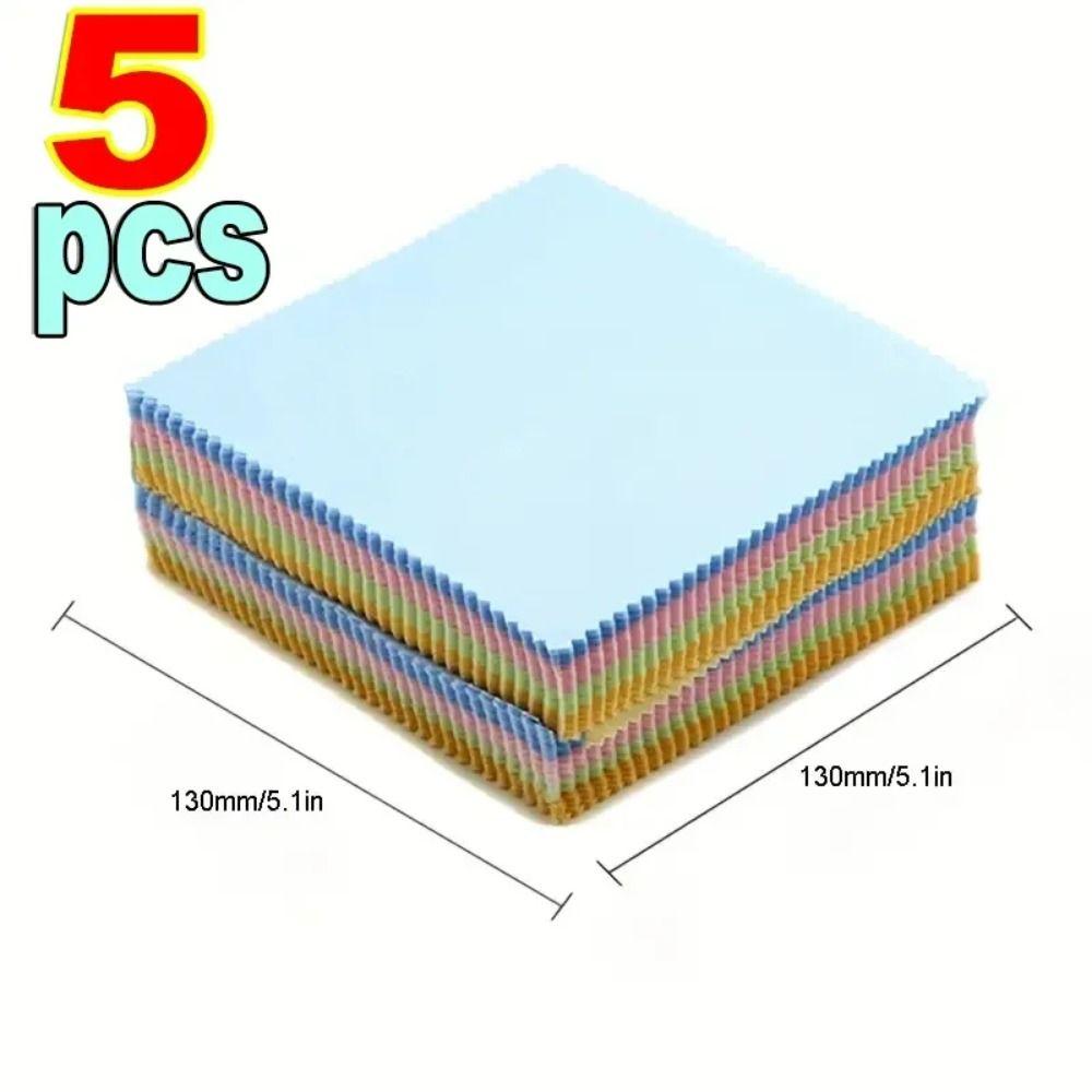 Квадратная чистящая салфетка из микрофибры для очистки экрана телефона, портативный очиститель для очков