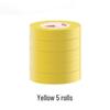 Waterproof Electrician's Insulating Tape, 15m, Wear-Resistant, Available in Red, Yellow, Blue, Green, Black, and White, Width Options: 10/30/50mm