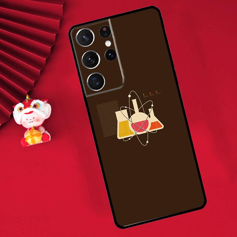 Science Biology Laboratory Case For Samsung Galaxy S25 Ultra S21 S22 S20 S23 S24 Ultra Plus S9 S10 S25 FE Cover Funda