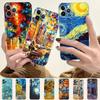 Подходит для iPhone13ProMax, чехол для мобильного телефона Van Gogh, окрашенный в анти-капельный цвет для защиты от падения руки
